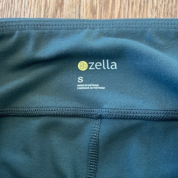 Zella Green Blissed Out Crop Leggings Small - Picture 4 of 7